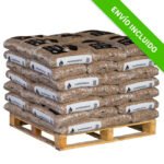 Palet de 42 sacos de pellets Piñonero – 15 kg por saco – 630 kg