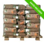Palet de pellets Naturpellet 525 kg | ENplus A1 | 35 sacos